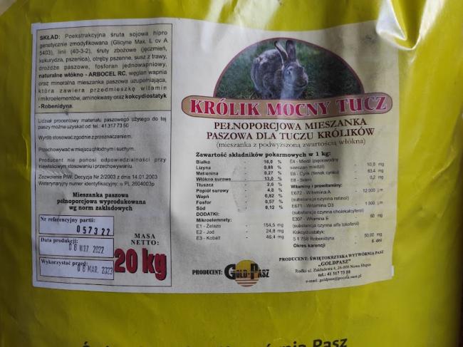 Królik mocny tucz